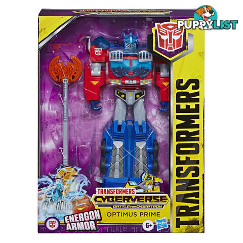 Transformers Bumblebee Cyberverse Adventures Optimus Prime - Hbe7112axoo - 630509881338