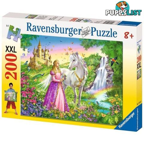 Ravensburger - Princess With Horse 200 Piece Rb126132 - 4005556126132