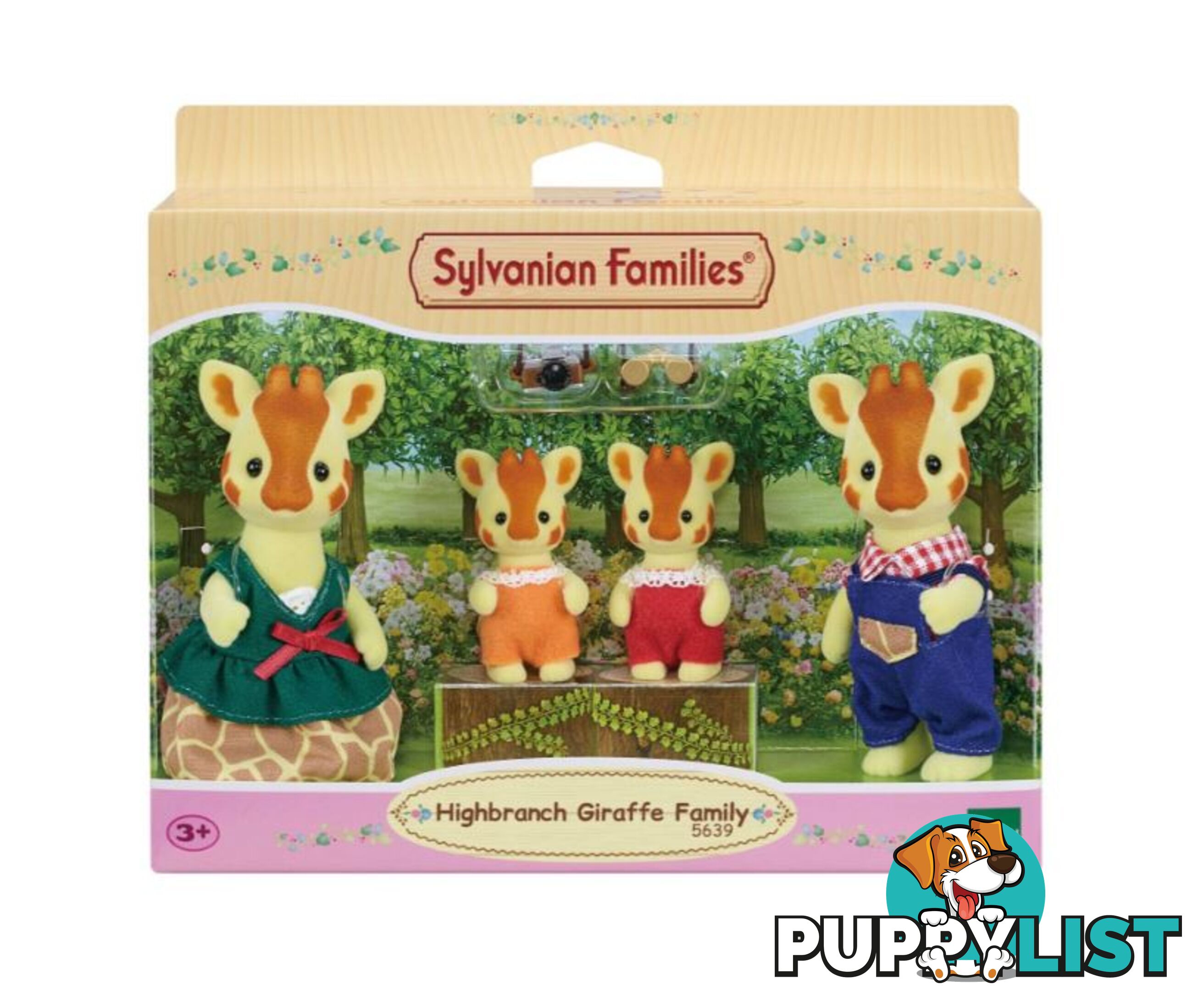 Sylvanian Families - Highbranch Giraffe Family - Mdsf5639 - 5054131056394