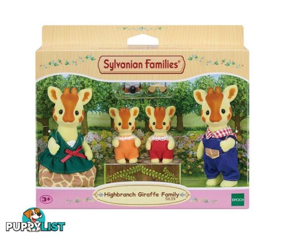 Sylvanian Families - Highbranch Giraffe Family - Mdsf5639 - 5054131056394