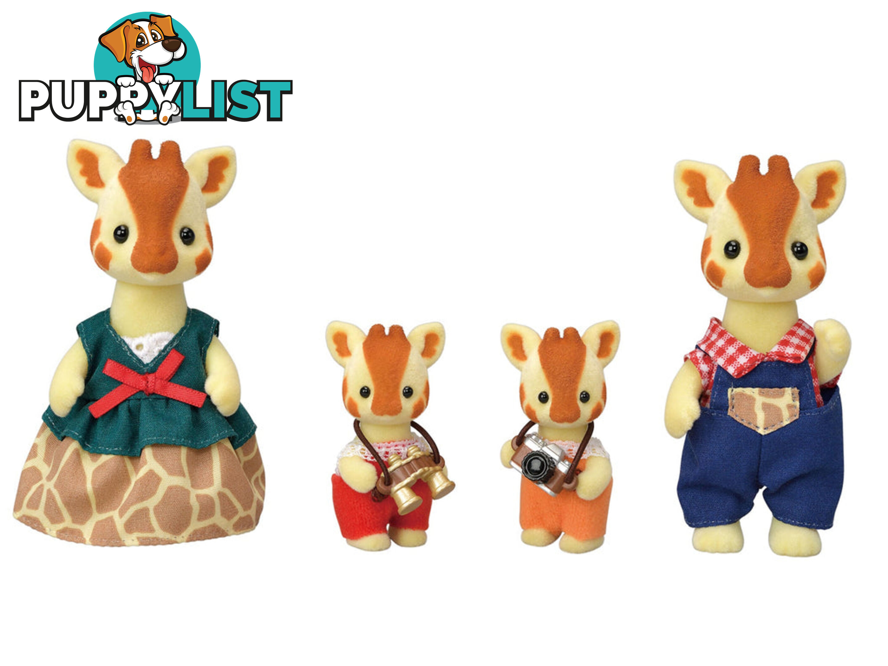 Sylvanian Families - Highbranch Giraffe Family - Mdsf5639 - 5054131056394