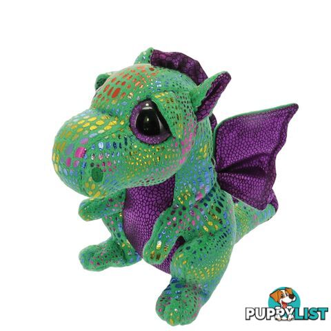 Ty Beanie Boos - Cinder - Green Dragon  - 41cm Large - 37099 - 008421370993