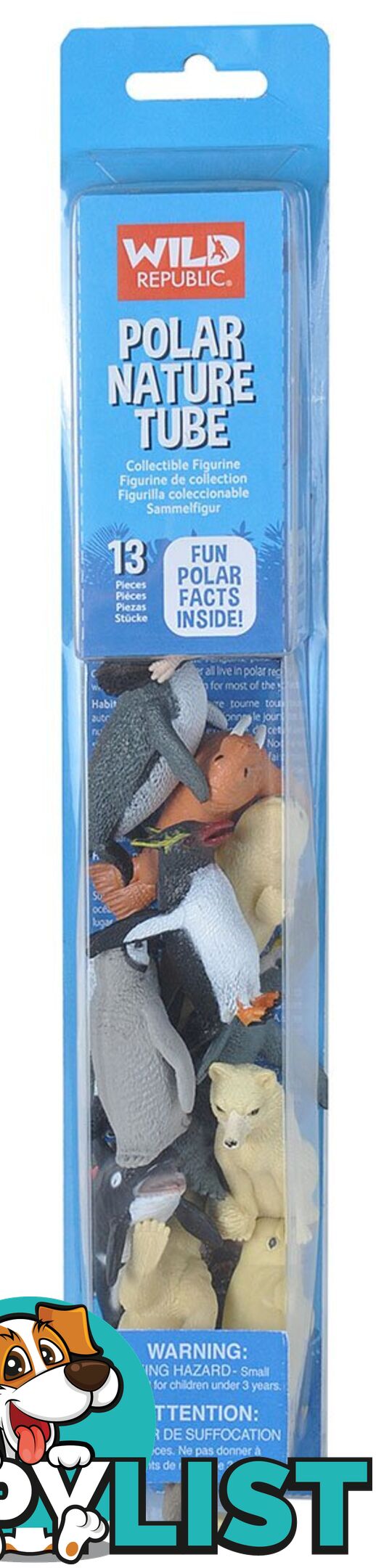 Wild Republic Polar Figurines Nature Tube Wr12888 - 092389128888