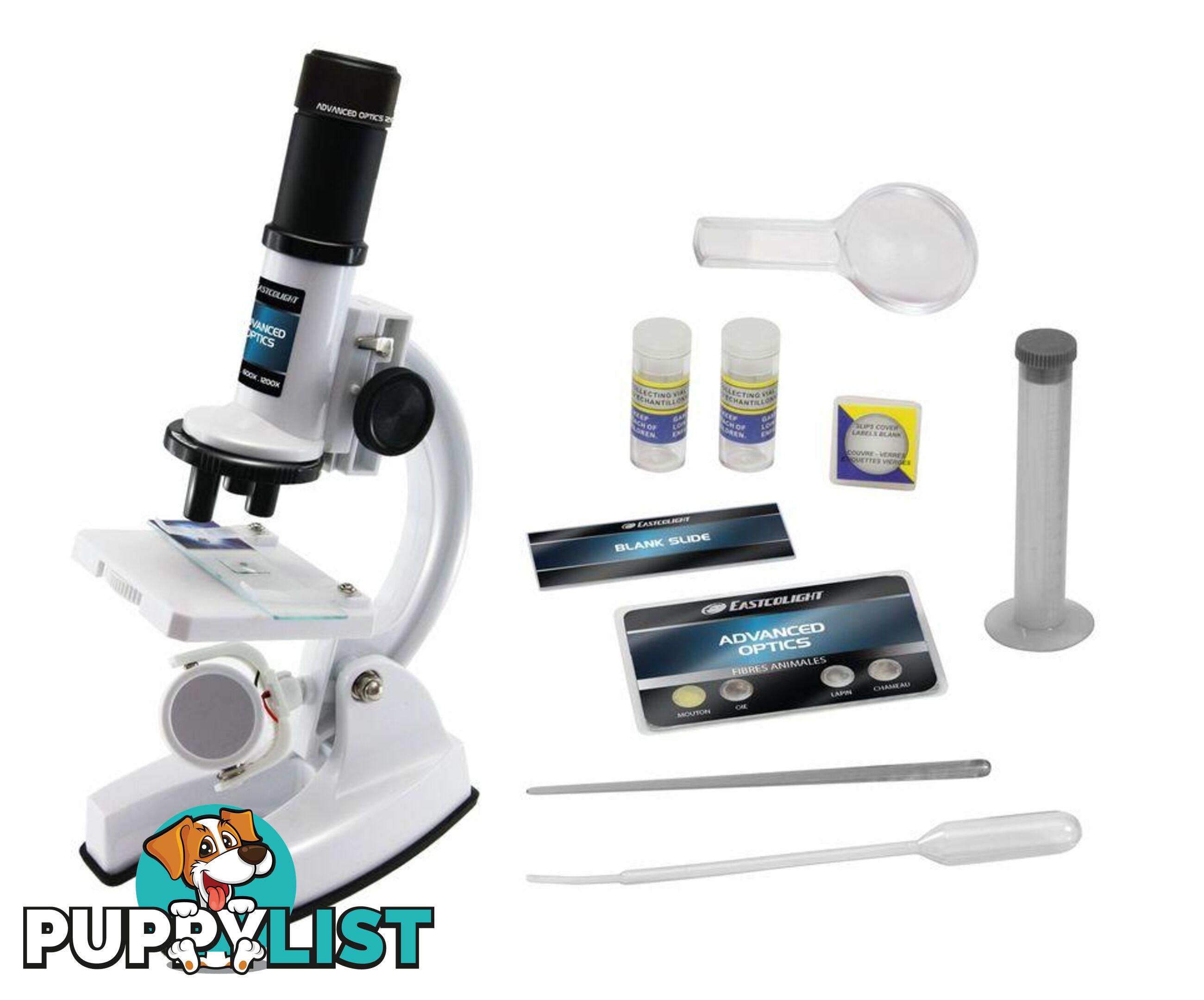 Deluxe Microscope Set With Case Art64726 - 4893669080133