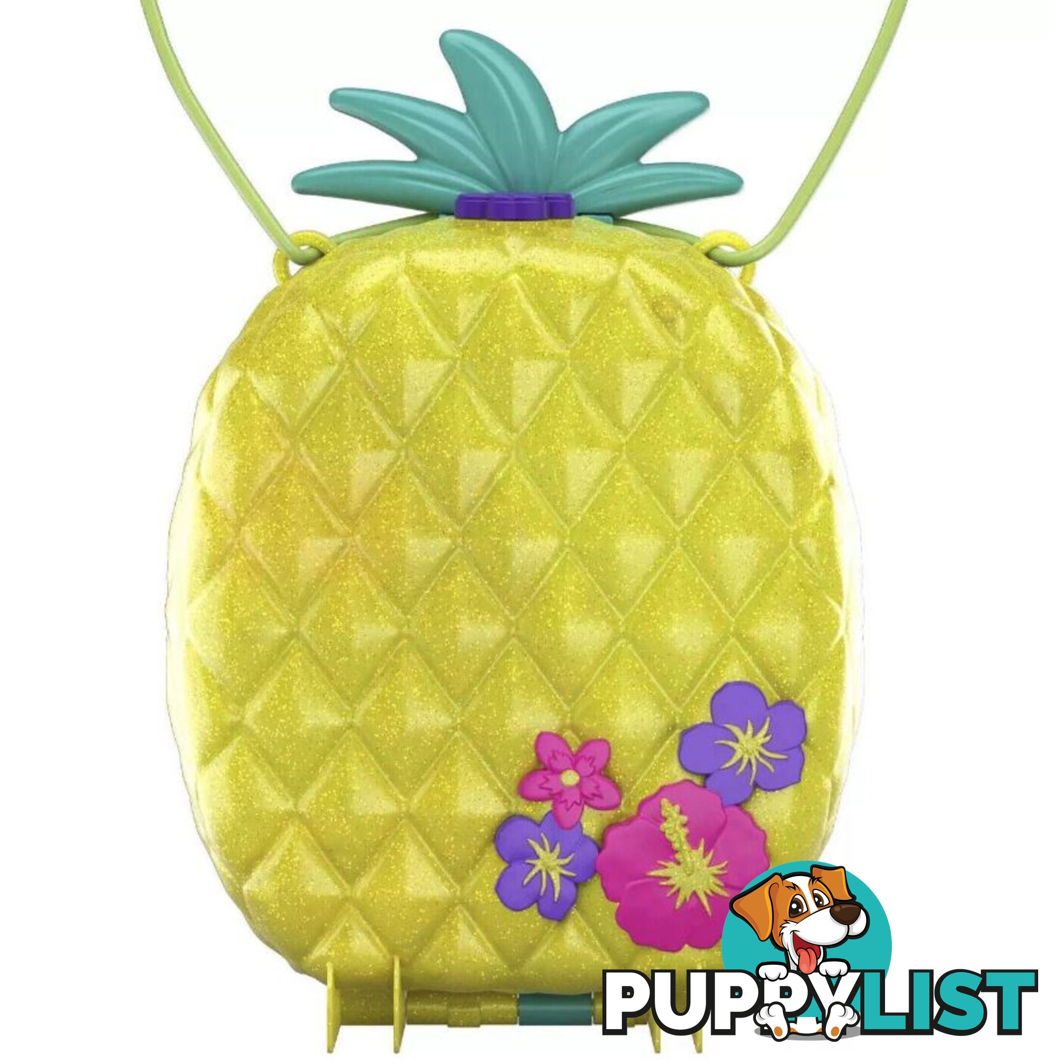 Polly Pocket - Polly Pocket Tropicool Pineapple Purse Compact Playset Mattel - Magjk64 - 887961828641