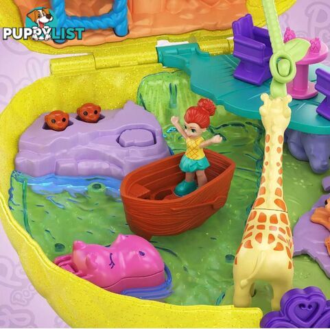 Polly Pocket - Polly Pocket Tropicool Pineapple Purse Compact Playset Mattel - Magjk64 - 887961828641