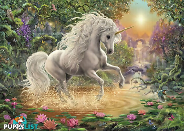 Ravensburger - Mystical Unicorn Jigsaw Puzzle 1000pc - Mdrb197934 - 4005556197934