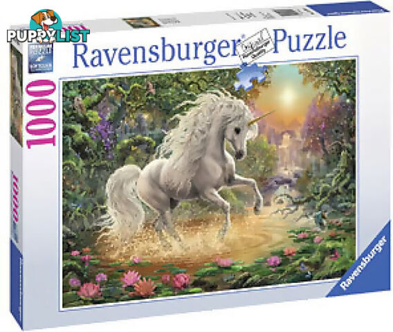 Ravensburger - Mystical Unicorn Jigsaw Puzzle 1000pc - Mdrb197934 - 4005556197934