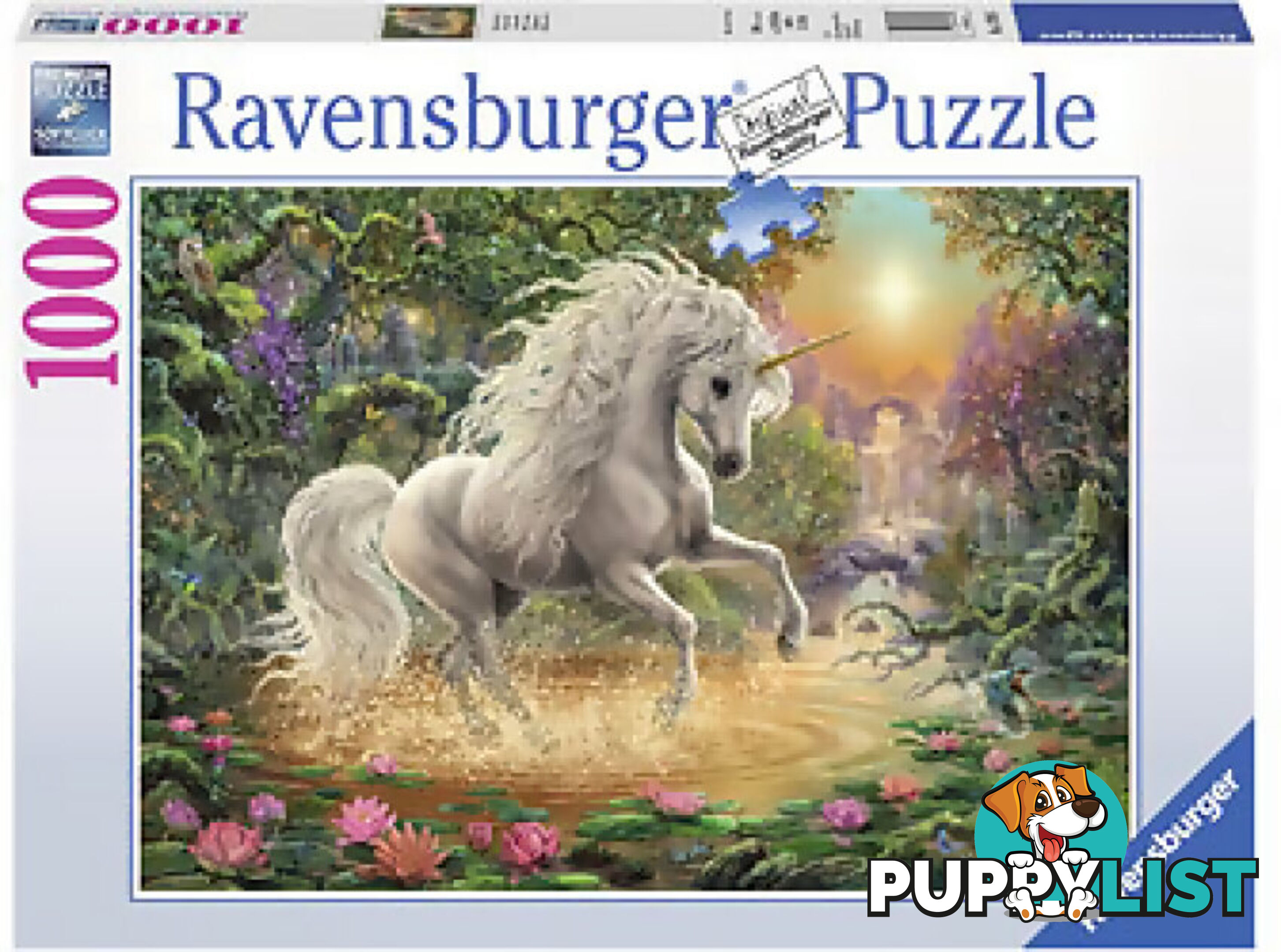 Ravensburger - Mystical Unicorn Jigsaw Puzzle 1000pc - Mdrb197934 - 4005556197934