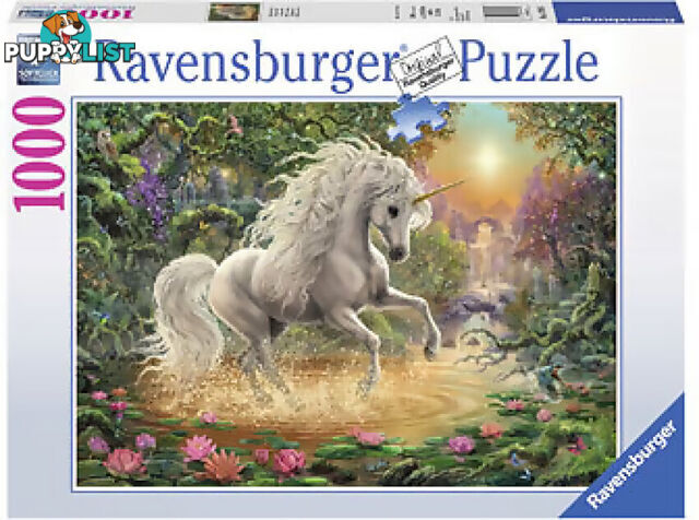 Ravensburger - Mystical Unicorn Jigsaw Puzzle 1000pc - Mdrb197934 - 4005556197934