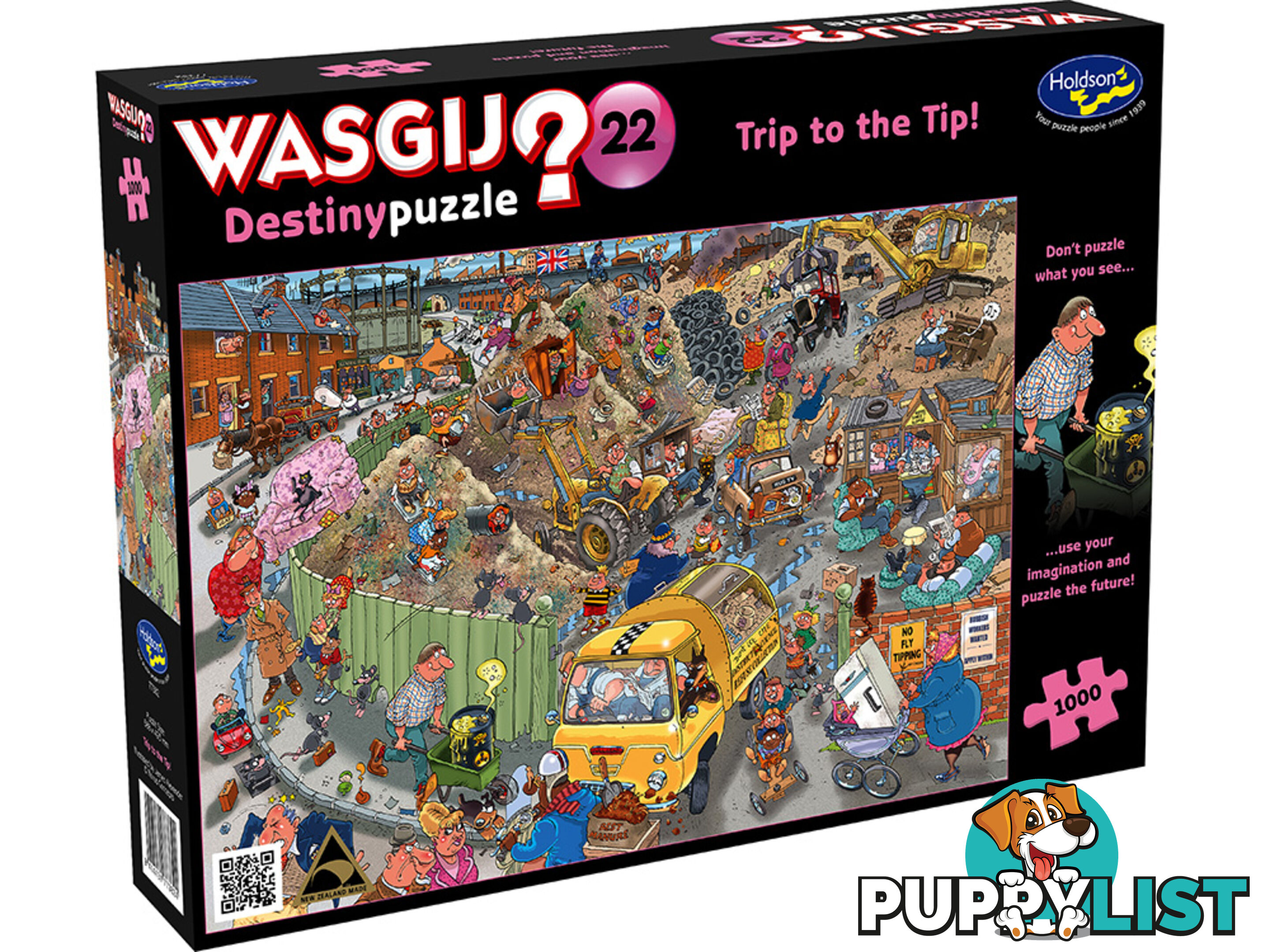 Wasgij - Destiny 22 Trip To The Tip 1000 Piece Jigsaw Puzzle Hol773824 - 9414131773824