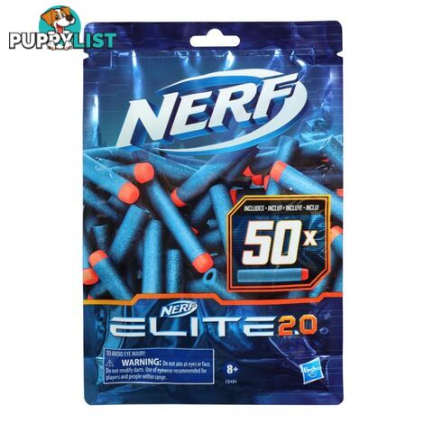 Nerf Elite 2.0 Refill 50 Darts Hbe9484as00 - 630509964901