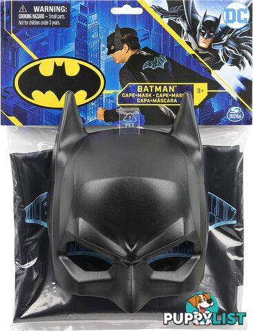 Dc Comics Batman Bat-tech Classic Mask And Cape Set Si6060825 - 778988368169