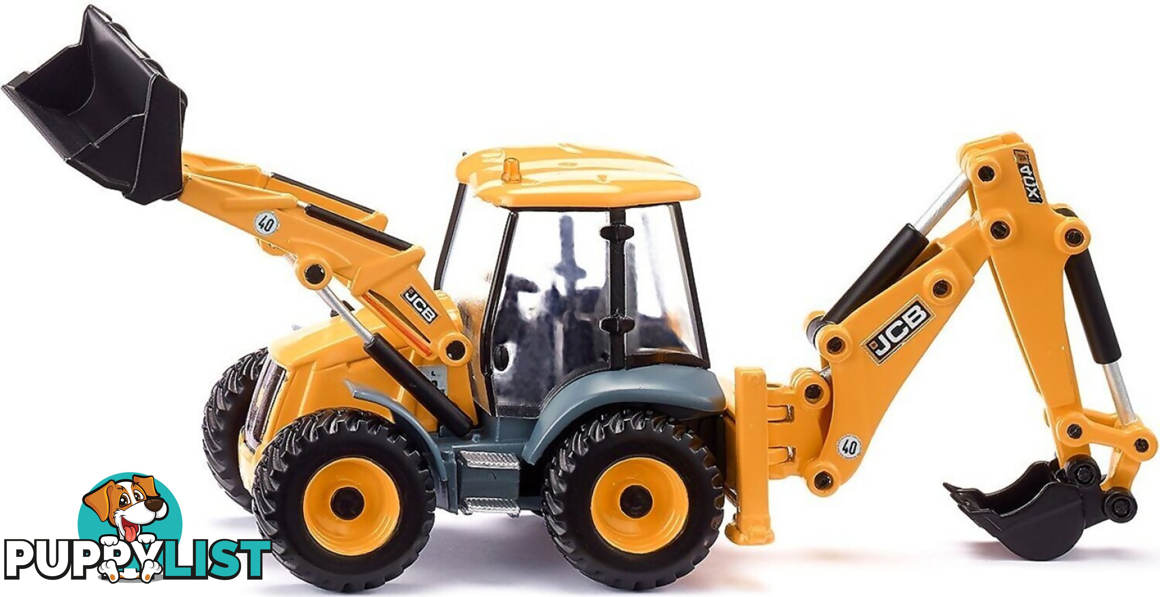 Siku - Jcb 4cx Backhoe Loader 1:50 - Mdsi3558 - 4006874035588