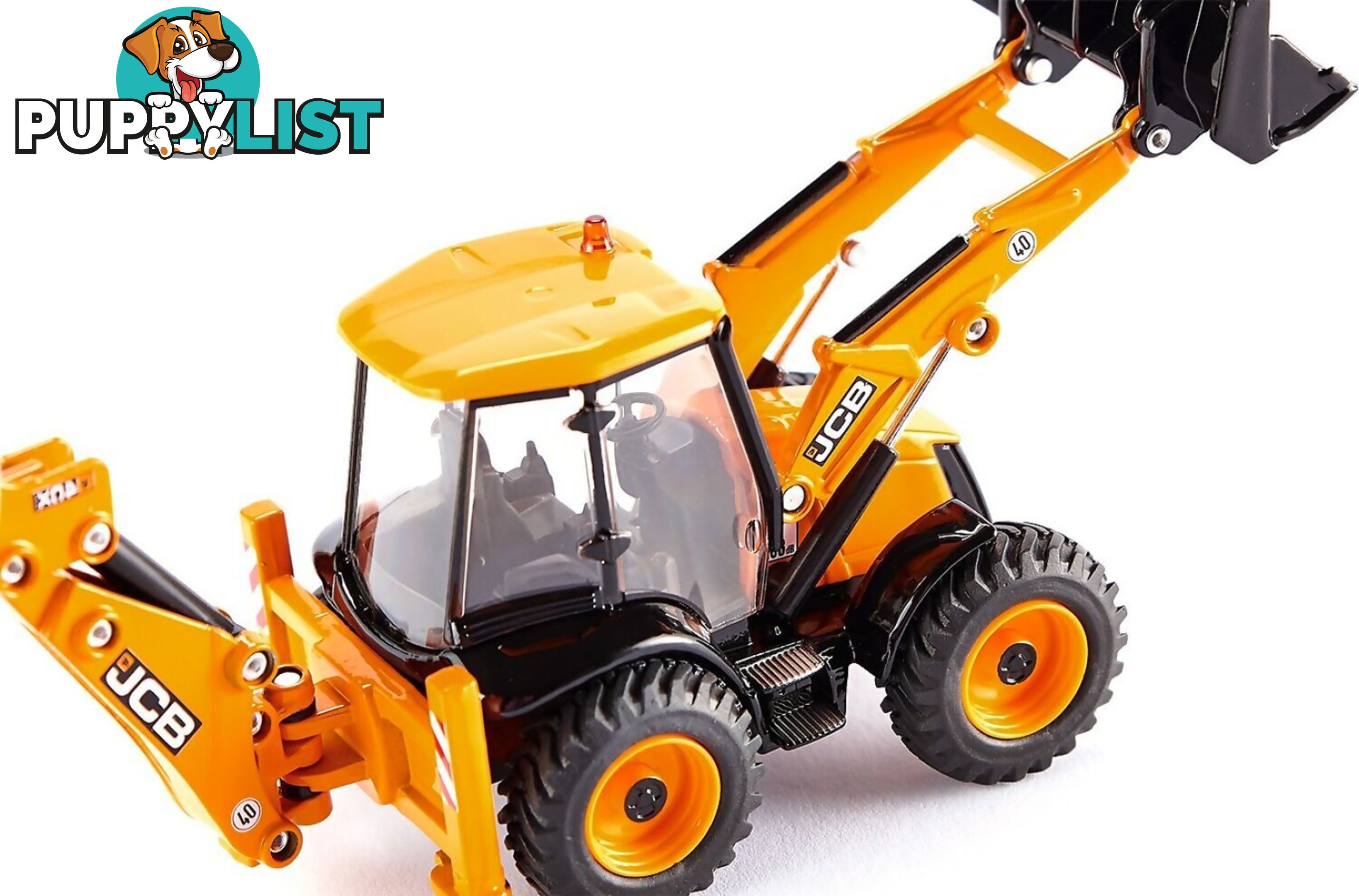 Siku - Jcb 4cx Backhoe Loader 1:50 - Mdsi3558 - 4006874035588