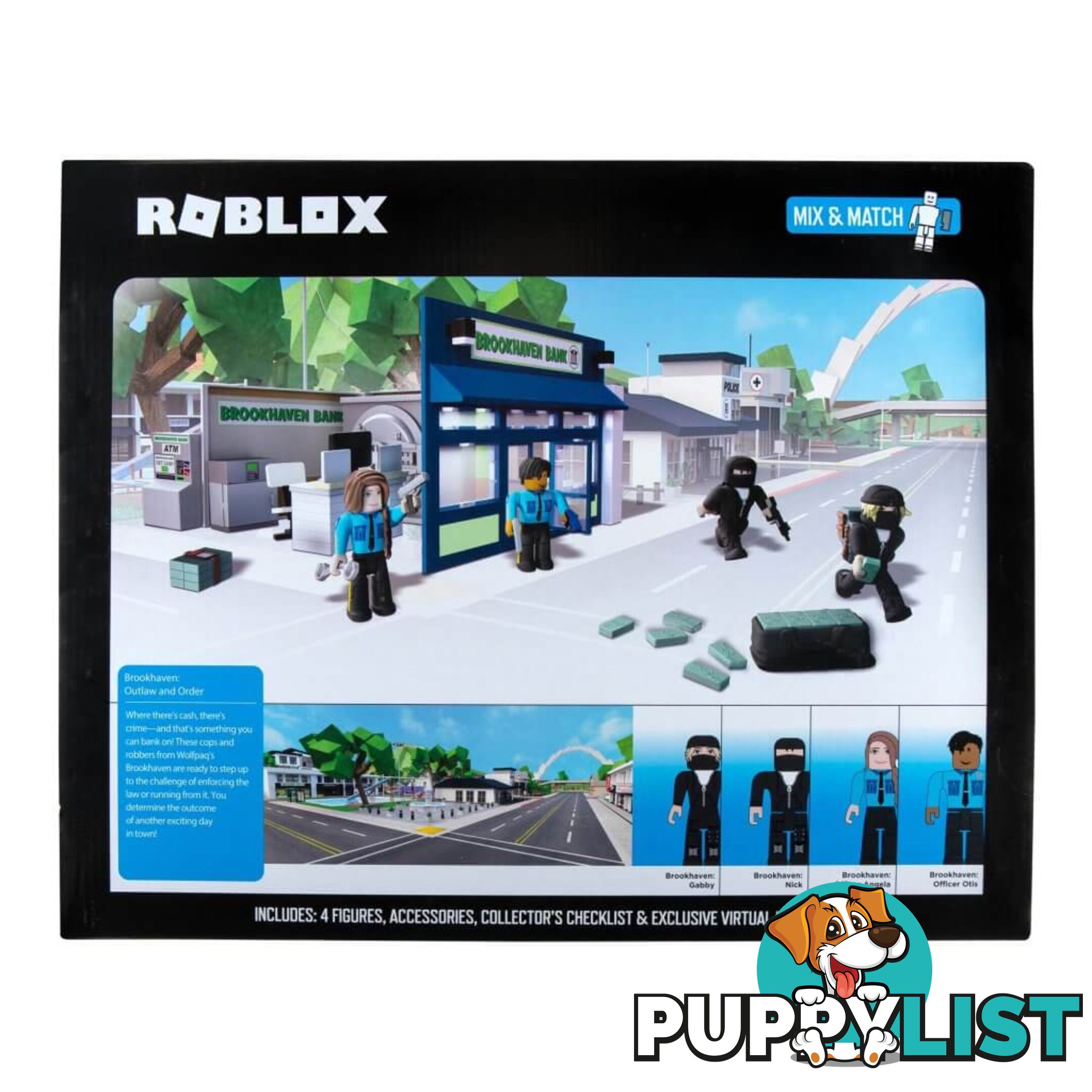 Roblox- Deluxe Playset (brookhaven: Outlaw And Order) - Cjrob0689 - 191726455608