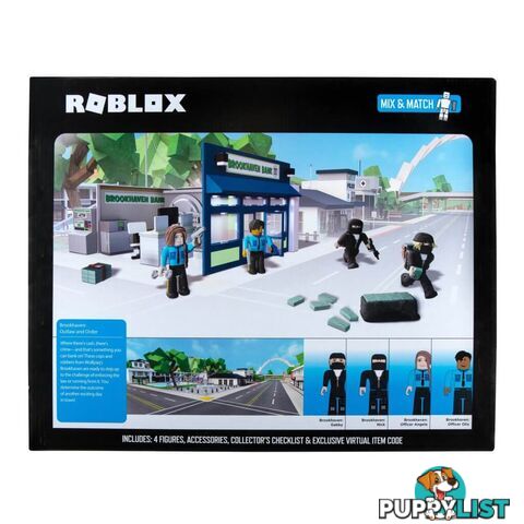 Roblox- Deluxe Playset (brookhaven: Outlaw And Order) - Cjrob0689 - 191726455608