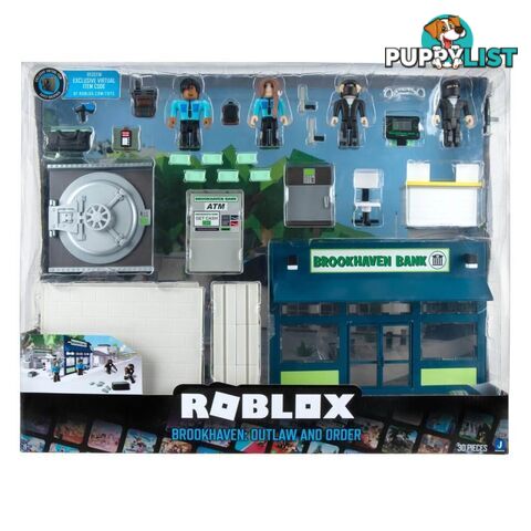 Roblox- Deluxe Playset (brookhaven: Outlaw And Order) - Cjrob0689 - 191726455608