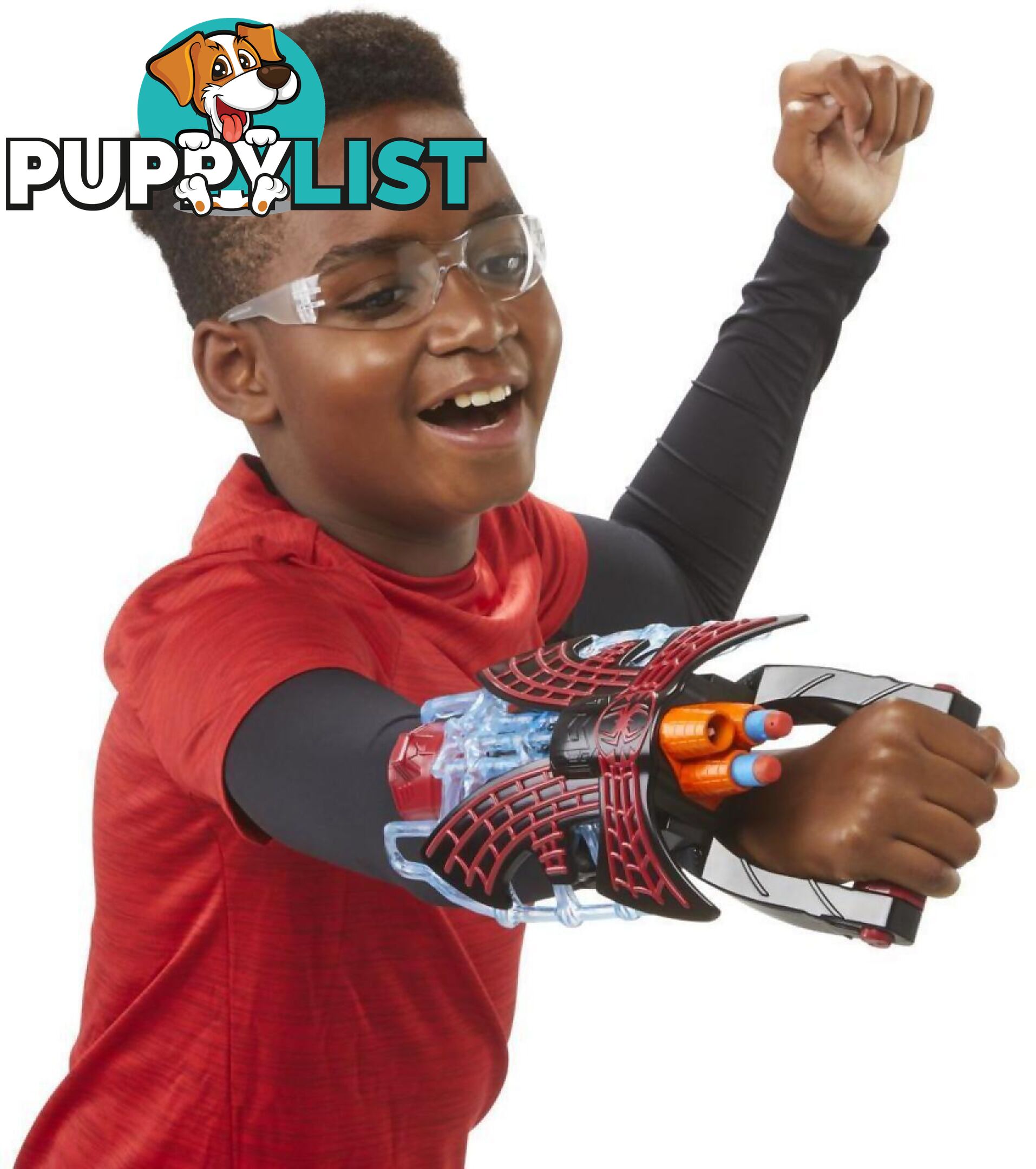 Marvel - Spider-man: Across The Spider-verse Miles Morales Tri-shot Blaster Nerf-powered Toy 3 Darts Kids Ages 5 And Up - Hasbro Hbf3734as00 - 195166173023