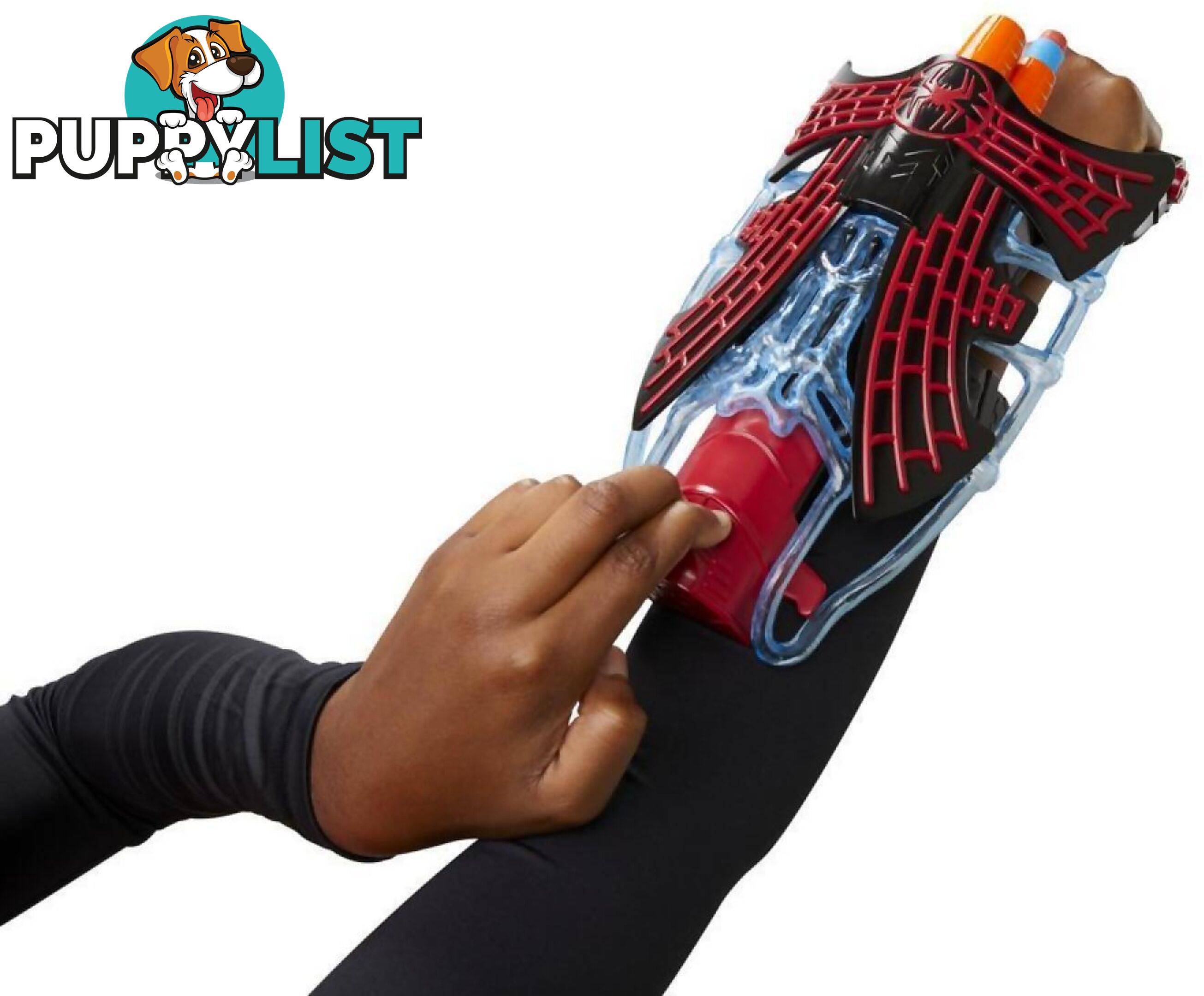 Marvel - Spider-man: Across The Spider-verse Miles Morales Tri-shot Blaster Nerf-powered Toy 3 Darts Kids Ages 5 And Up - Hasbro Hbf3734as00 - 195166173023