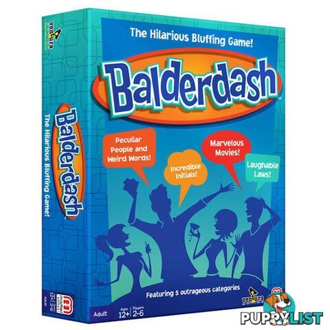 Balderdash The Hilarious Bluffing Game Jdven001053 - 9313612001053