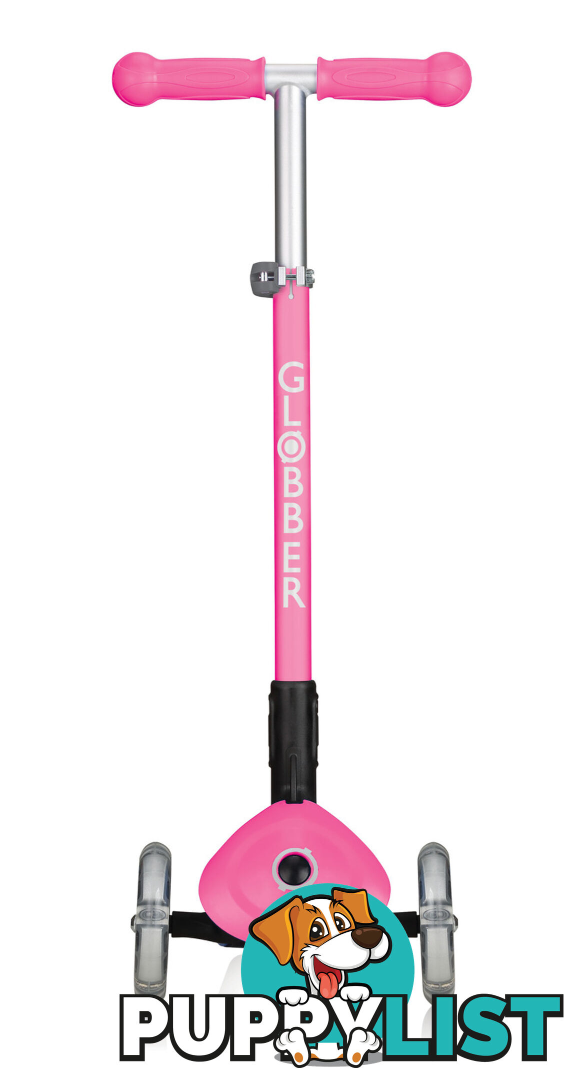 Globber PRIMO Foldable w/Ano TBar - Deep Pink - Aog4331102 - 4897070184855