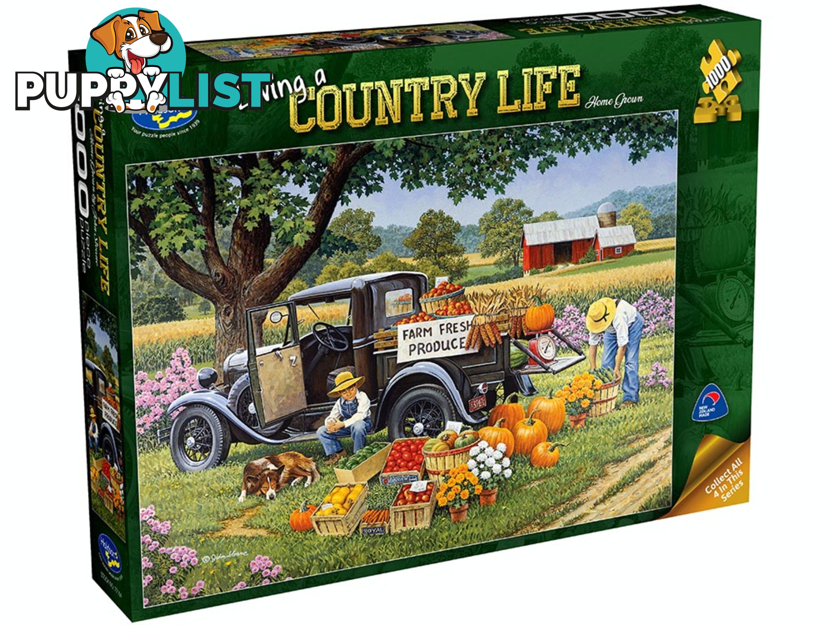 Holdson Jigsaw Puzzle - Living Country Life Home Grown 1000 Piece Jigsaw Puzzle Hol771646 - 9414131771646