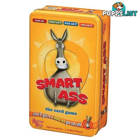 Smart Ass Card Game In A Tin  - Iniversity Games - Ug01361tin - 794764013610