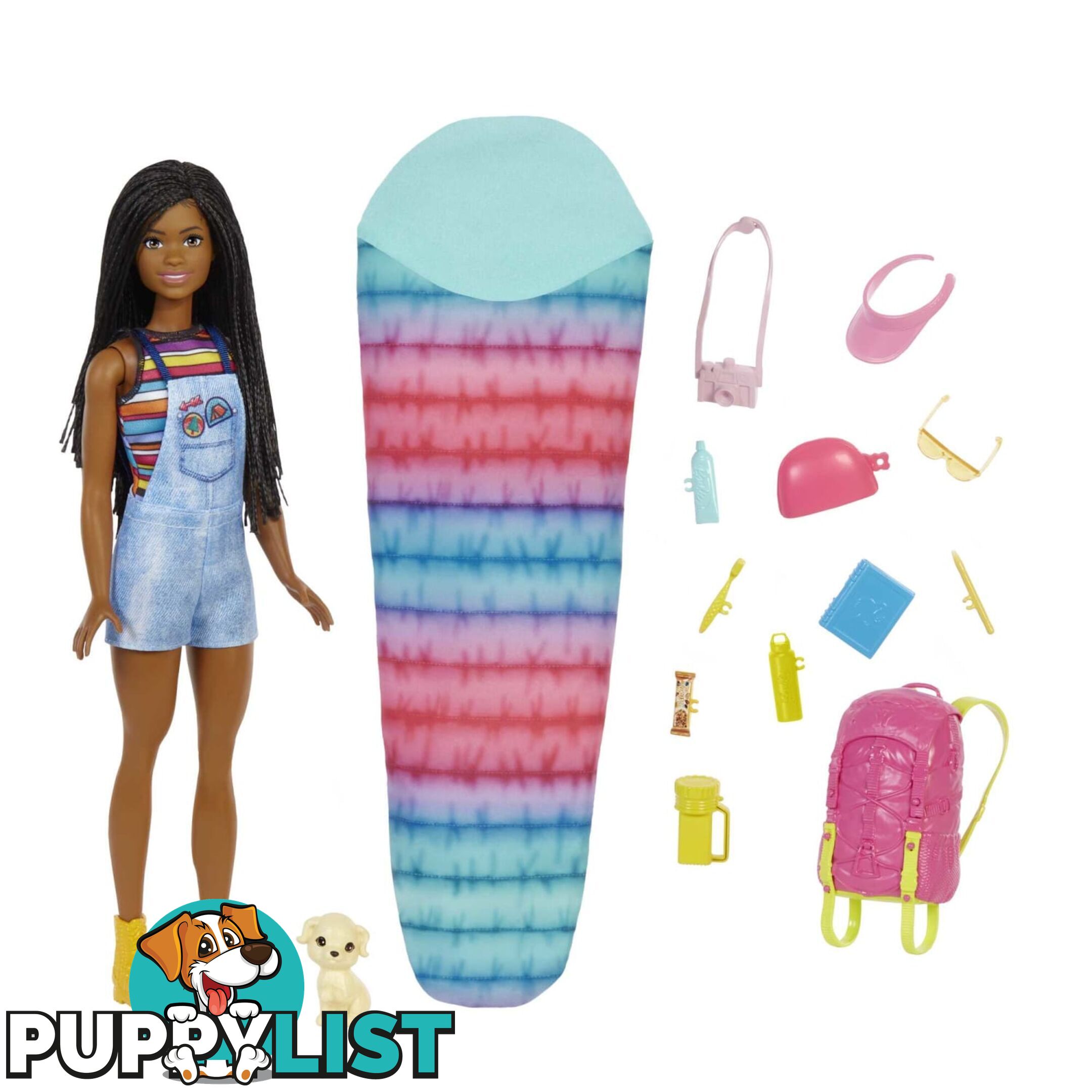 Barbie Doll And Accessories It Takes Two brooklyn Camping Doll And 10+ Pieces - Mahdf74 - 194735022403