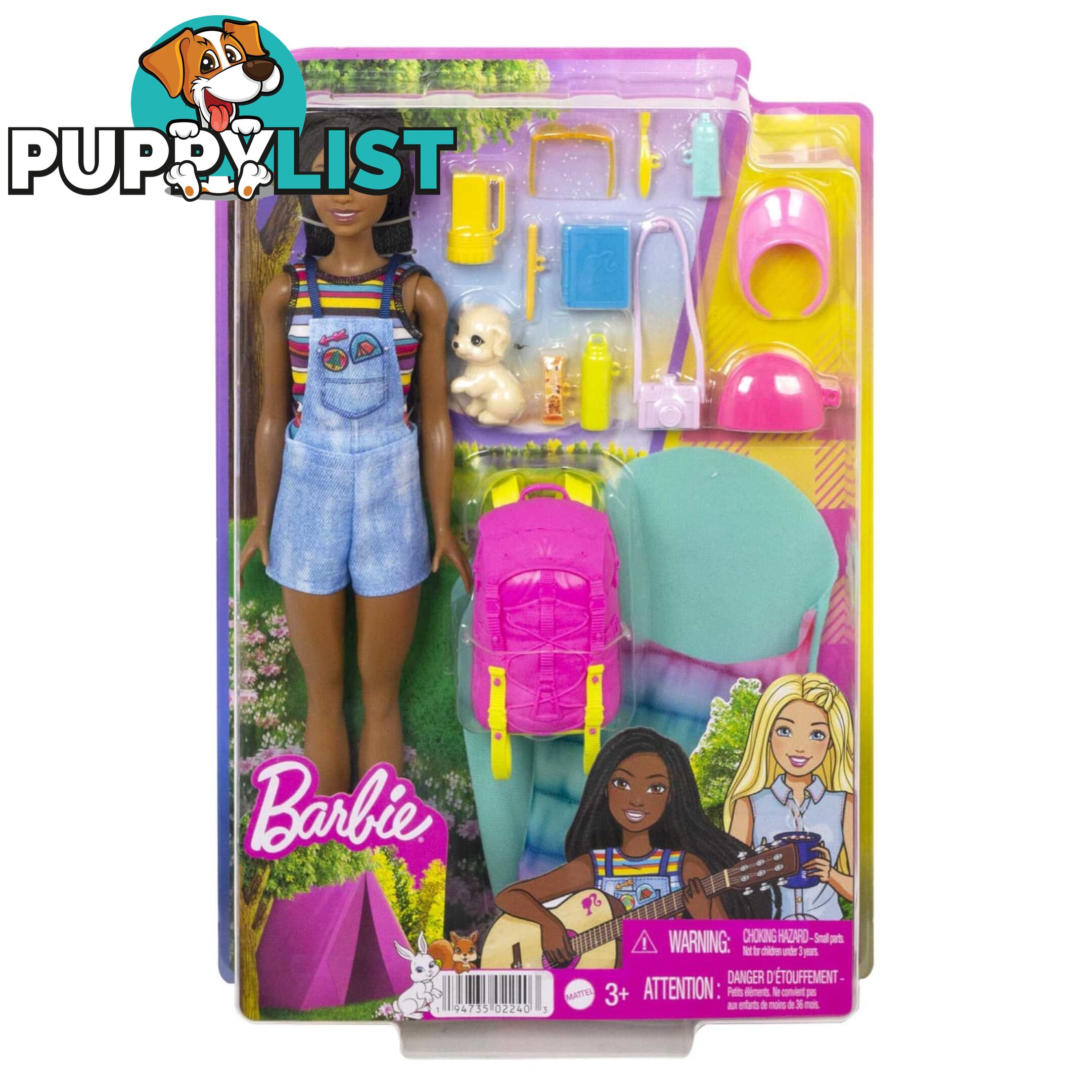 Barbie Doll And Accessories It Takes Two brooklyn Camping Doll And 10+ Pieces - Mahdf74 - 194735022403