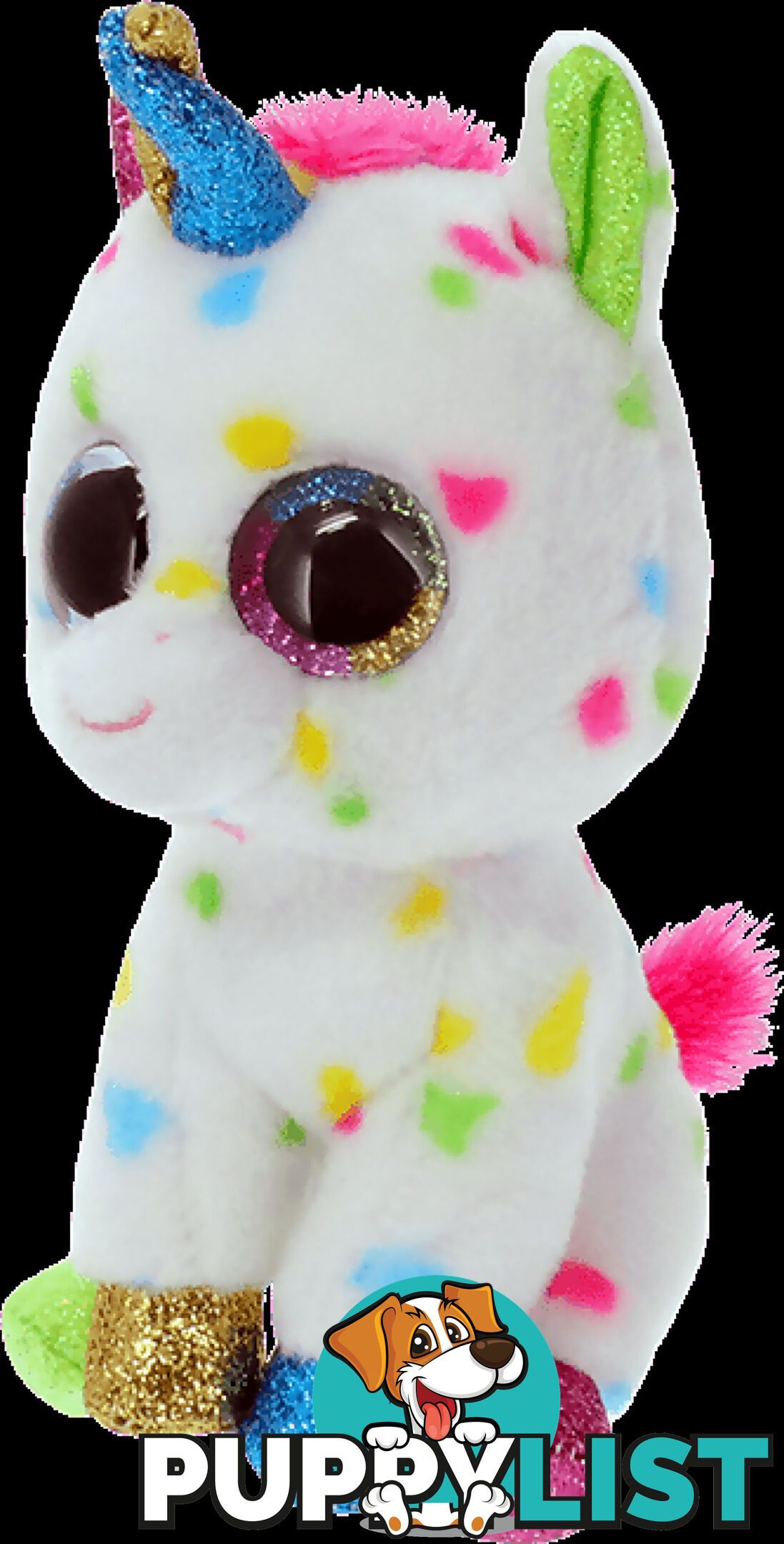 Ty - Beanie Boos - Harmonie Multicolor Unicorn Large 41cm - Bg36891 - 008421368914