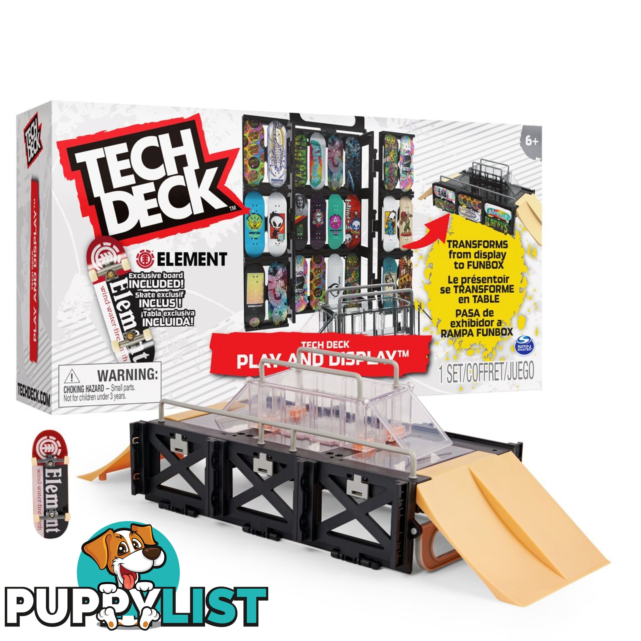 Tech Deck - Play And Display Set Si6060503 - 778988332214