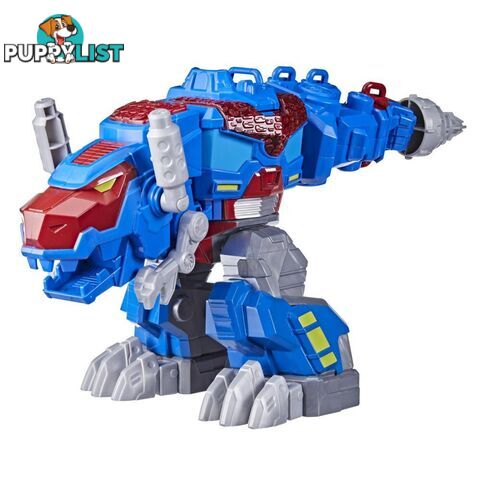 Transformers Dinobot Adventures Optimus Prime T-rex With Lights And Sounds 9+-inch Toy Ages 3 And Up  Hasbro F2952 - 5010993895960