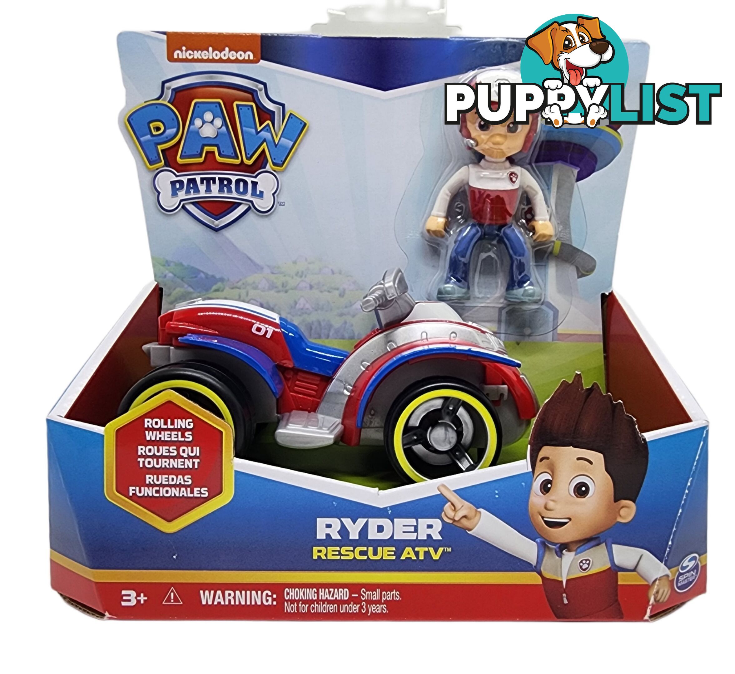 Paw Patrol - Basic Vehicle Ryder - Spin Master - Si6061907 - 778988398807