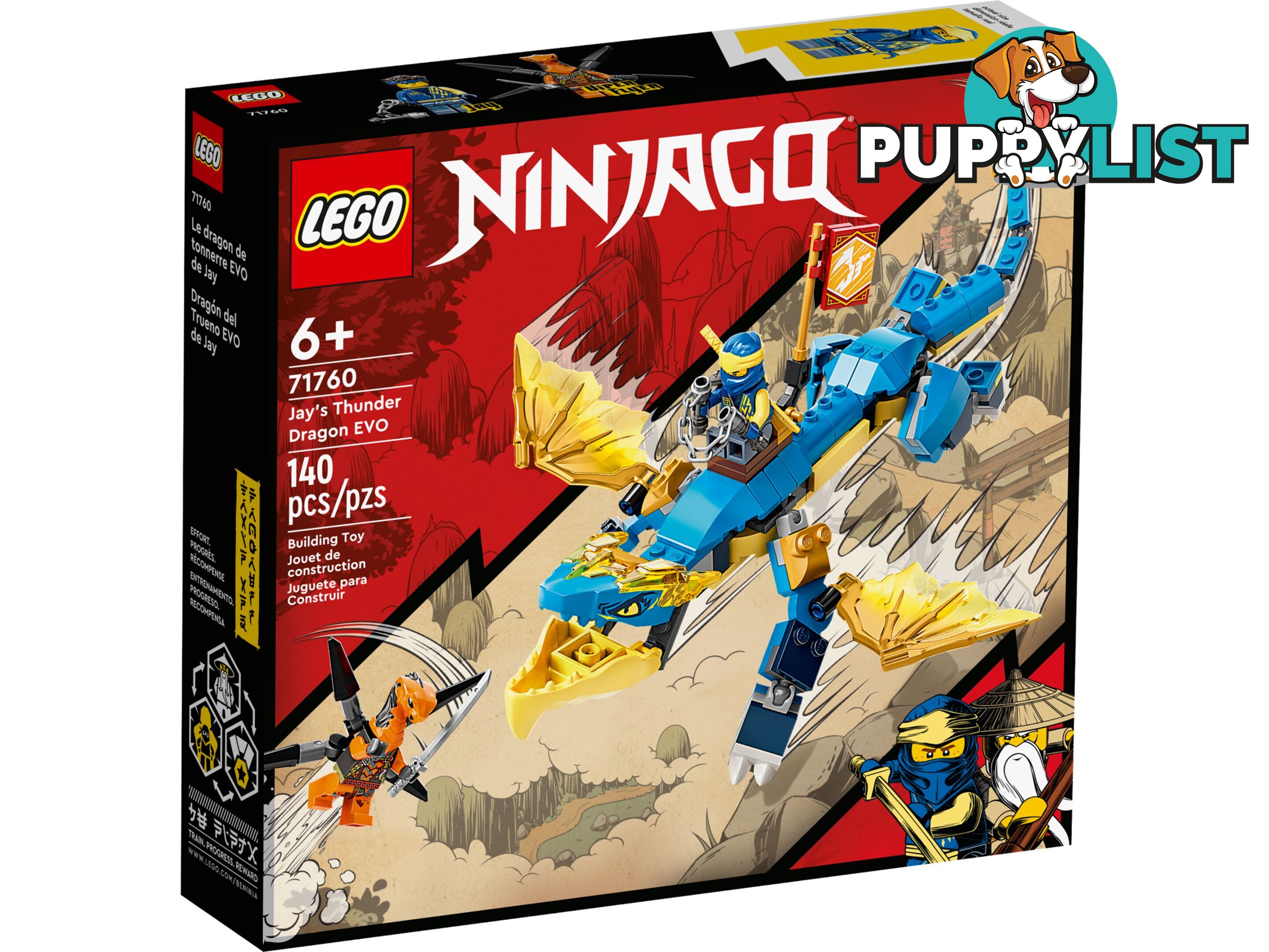 LEGO 71760 Jayâ€™s Thunder Dragon EVO - Ninjago - 5702017117478