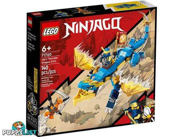 LEGO 71760 Jayâ€™s Thunder Dragon EVO - Ninjago - 5702017117478