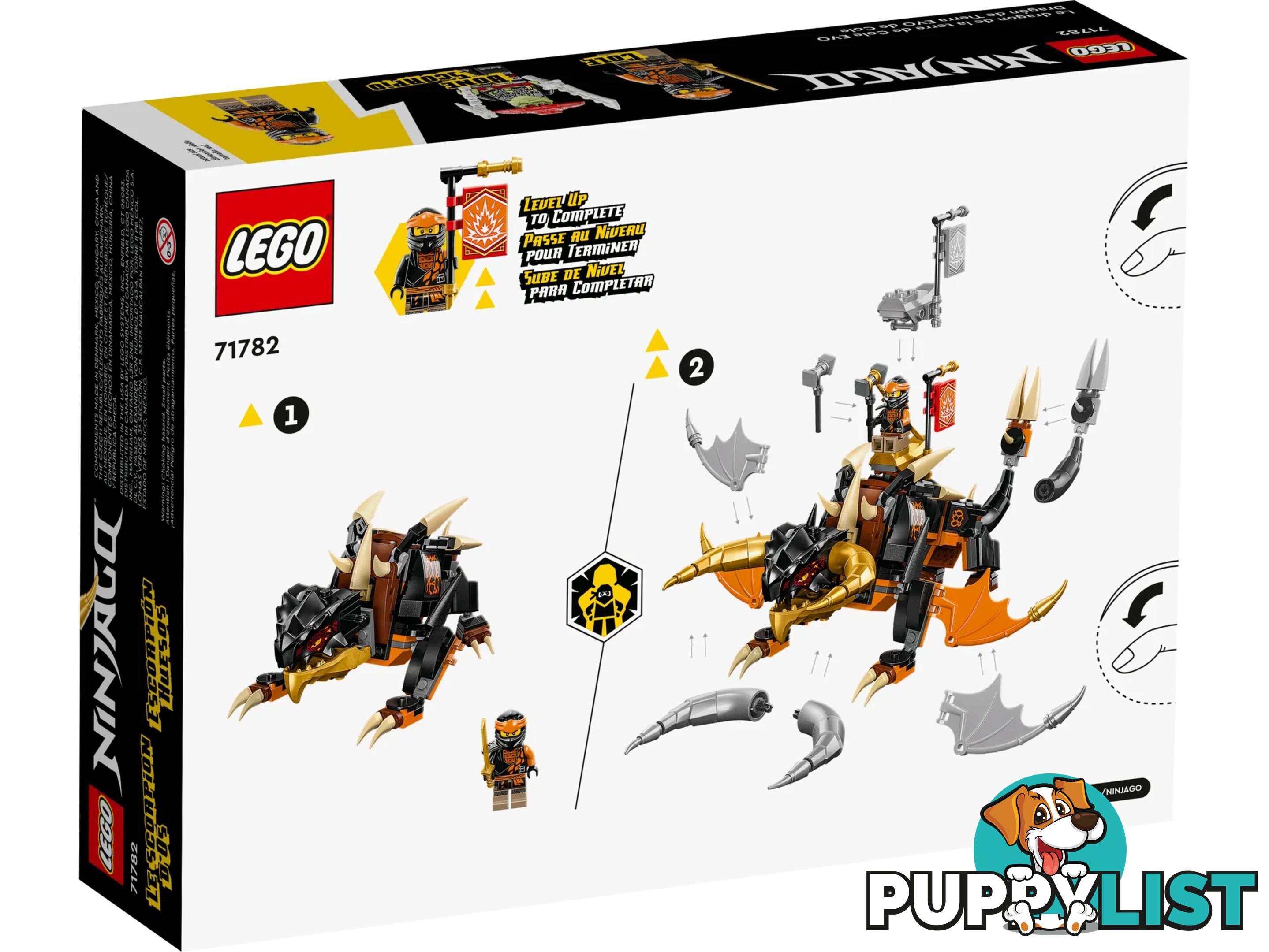 LEGO 71782 Cole's Earth Dragon EVO - Ninjago - 5702017399690