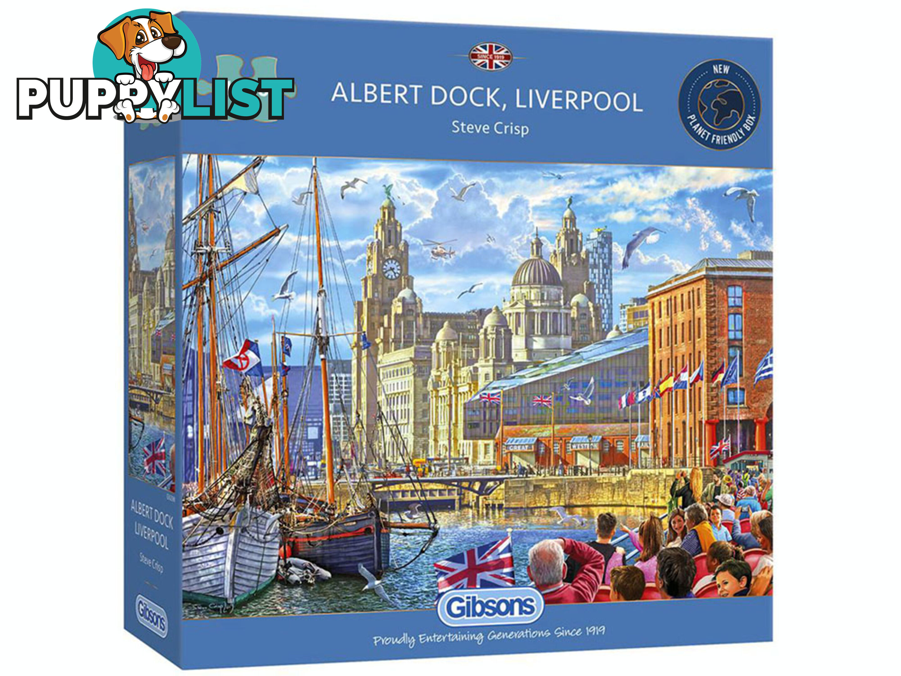 Gibsons - Albert Dock Liverpool Jigsaw Puzzle 1000 Pieces - Jdgib062984 - 5012269062984