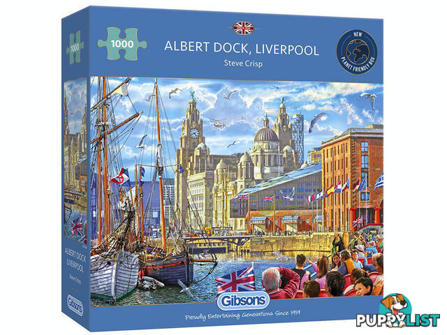 Gibsons - Albert Dock Liverpool Jigsaw Puzzle 1000 Pieces - Jdgib062984 - 5012269062984