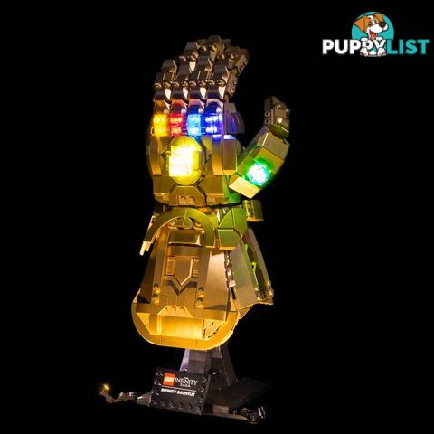 LIGHT KIT for LEGO Infinity Gauntlet 76191 - Light My Bricks - 744109767388