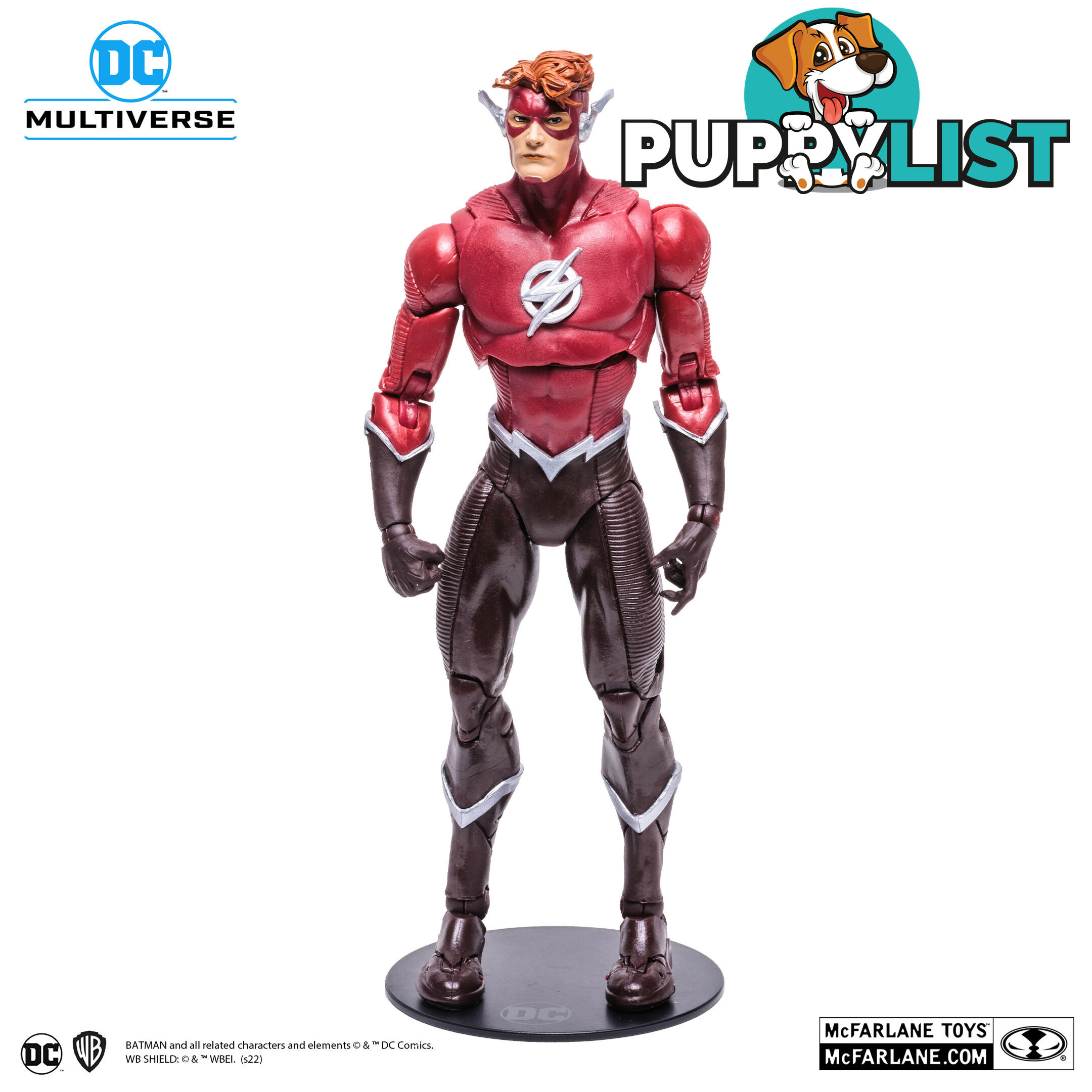 The Flash Wally West Dc Multiverse 18cm Figure Mcfarlane Toys - 15243 - 787926152432