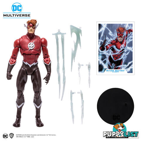 The Flash Wally West Dc Multiverse 18cm Figure Mcfarlane Toys - 15243 - 787926152432