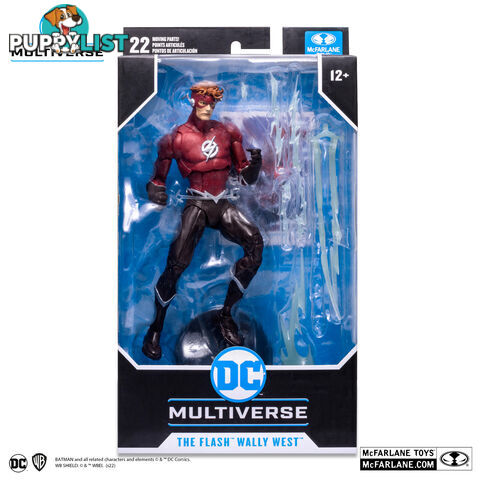 The Flash Wally West Dc Multiverse 18cm Figure Mcfarlane Toys - 15243 - 787926152432