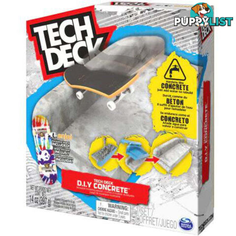 Tech Deck - Concrete - Spin Master - Si6063132 - 778988409503