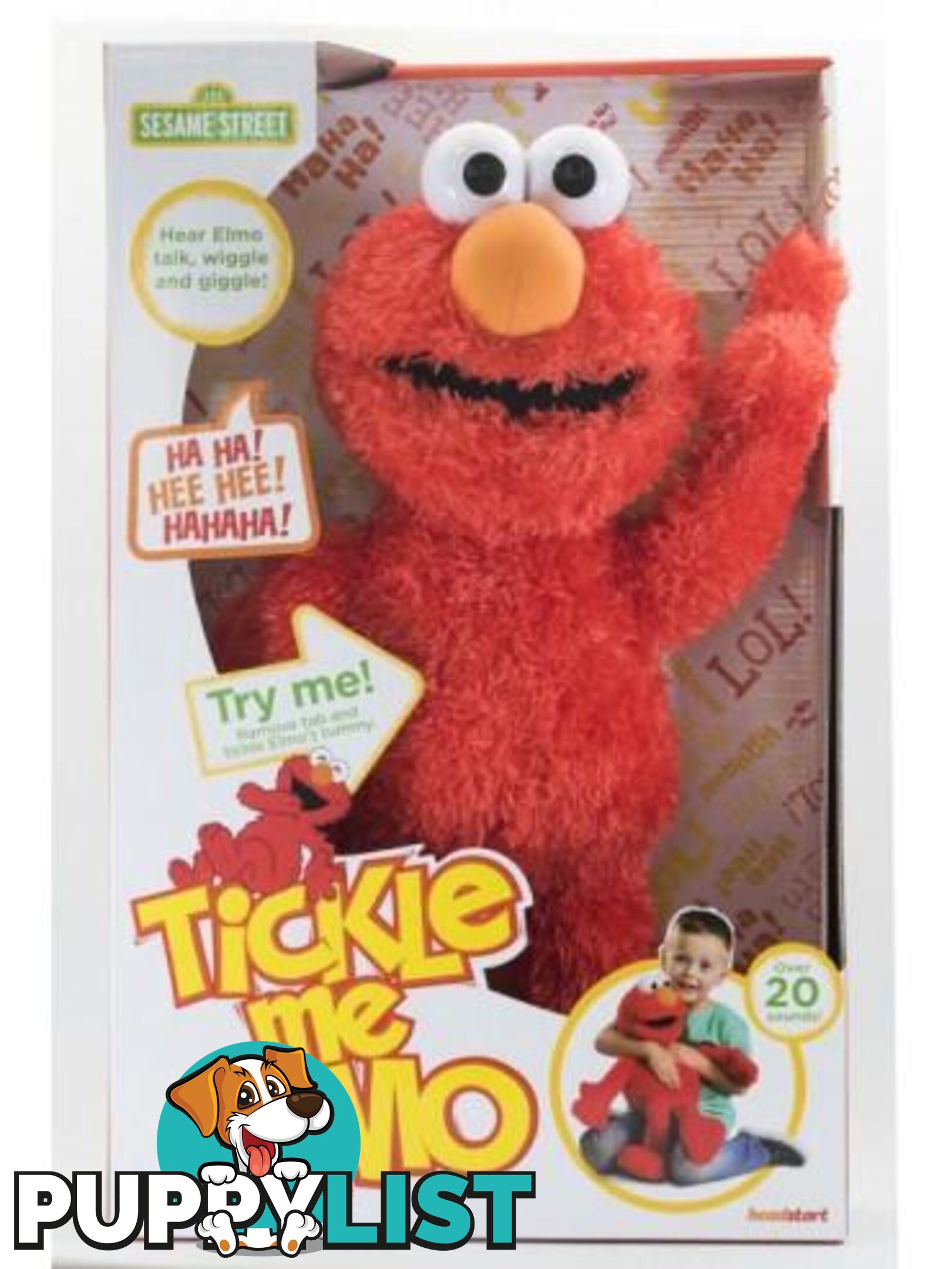 Sesame Street - Tickle Me Elmo Hs79142 - 9317454791424