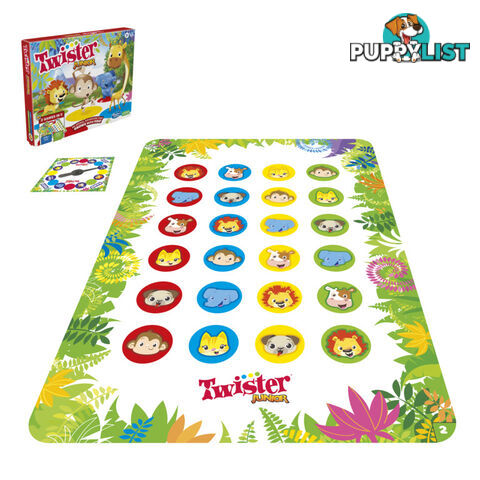 Hasbro Twister Junior Game Animal Adventure - Hbf74780000 - 195166212265