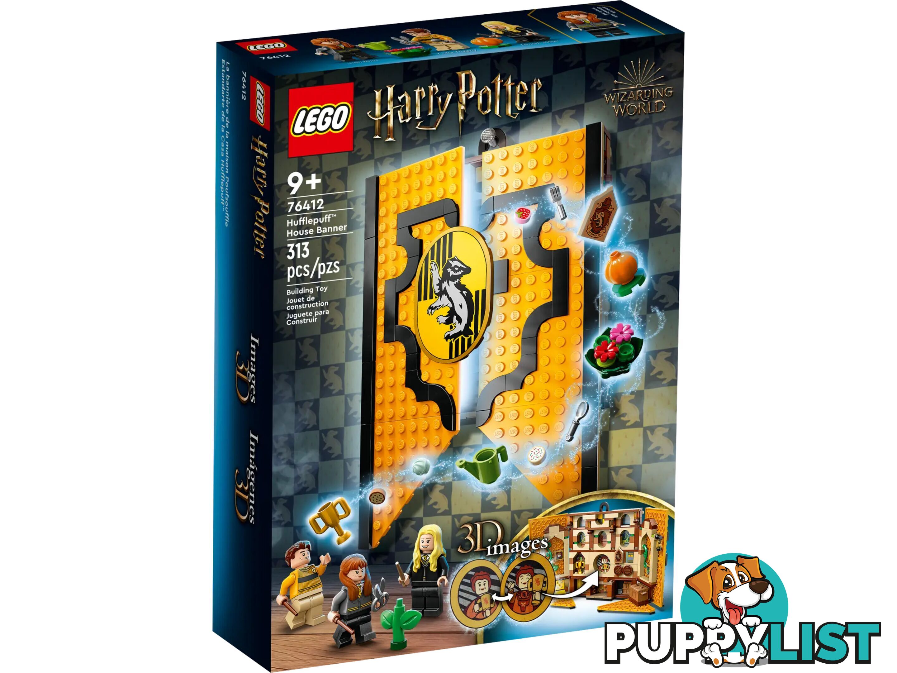 LEGO 76412 Hufflepuff House Banner - Harry Potter - 5702017413167