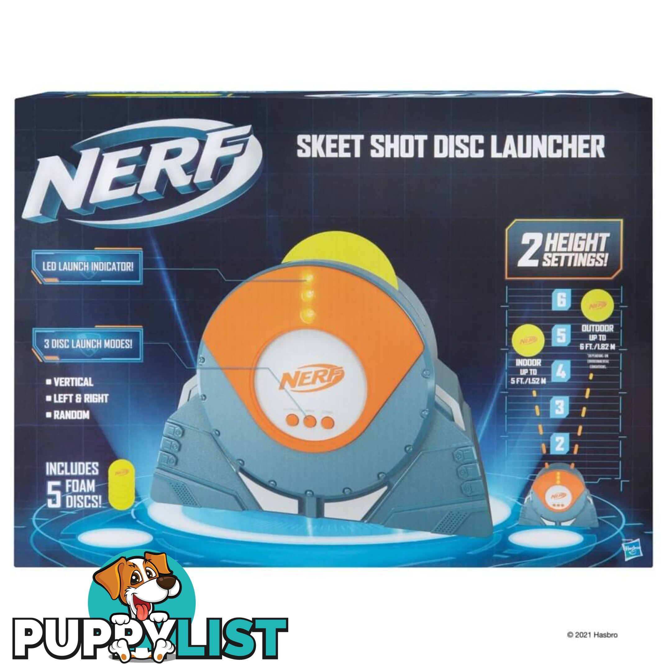 Nerf Skeet Shooter Target - Cjner0289 - 191726402879