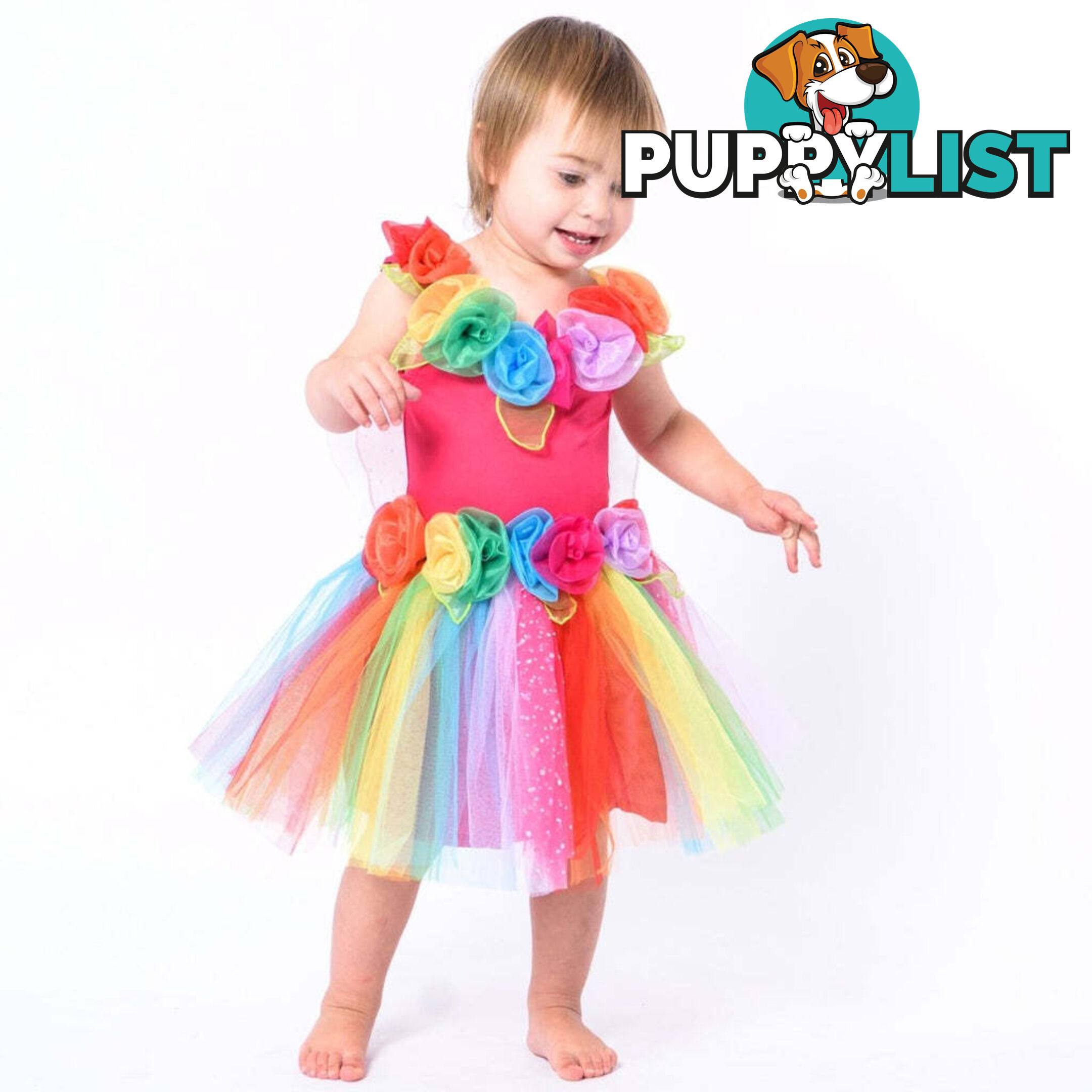 Fairy Girls - Costume Fairy Toddler Rainbow X-small - Fgfb258r - 9787108032584