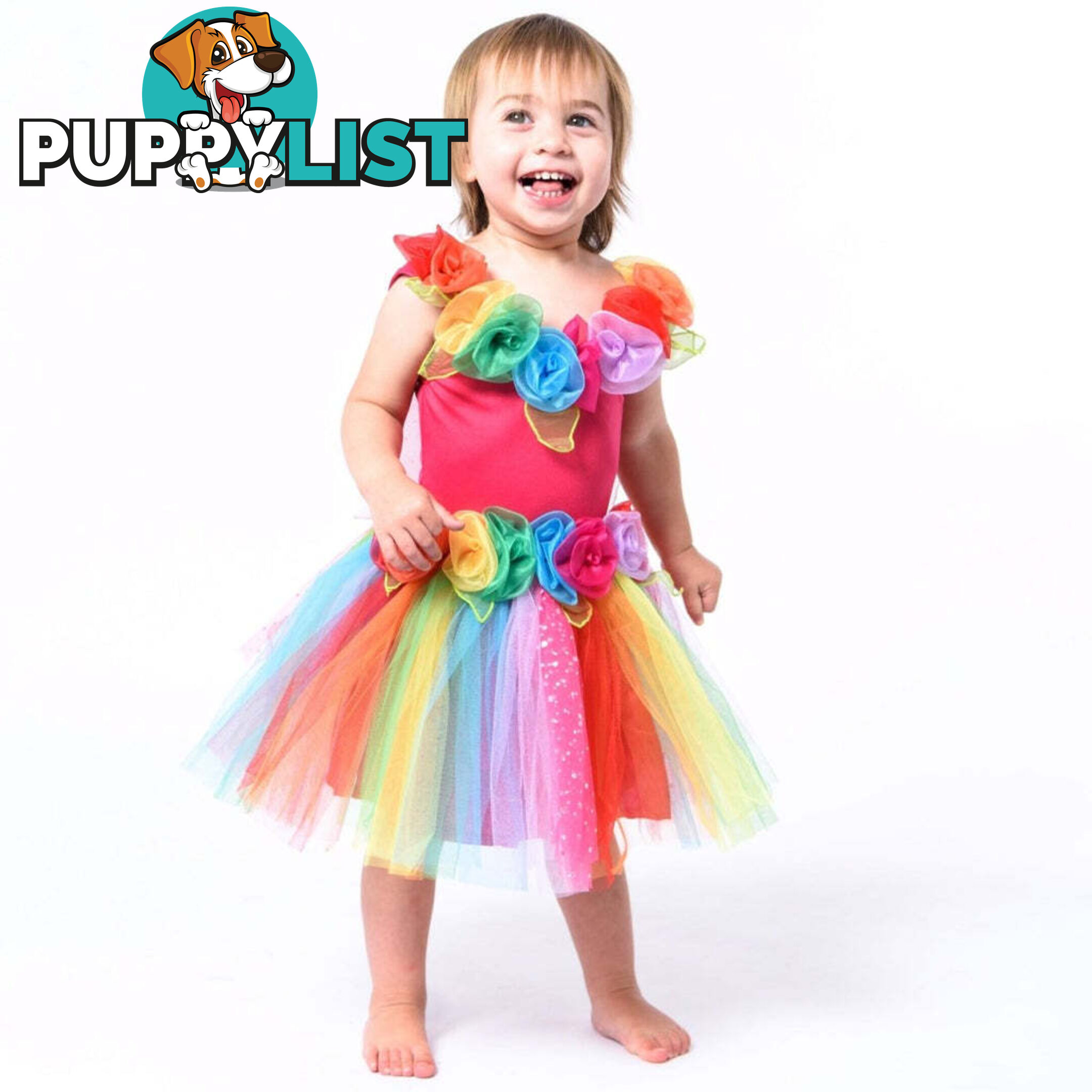 Fairy Girls - Costume Fairy Toddler Rainbow X-small - Fgfb258r - 9787108032584